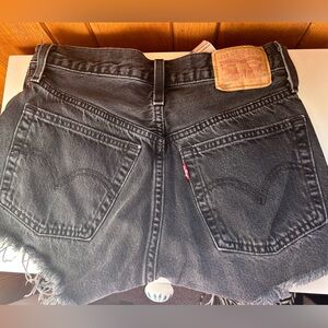 Levis 501 short black